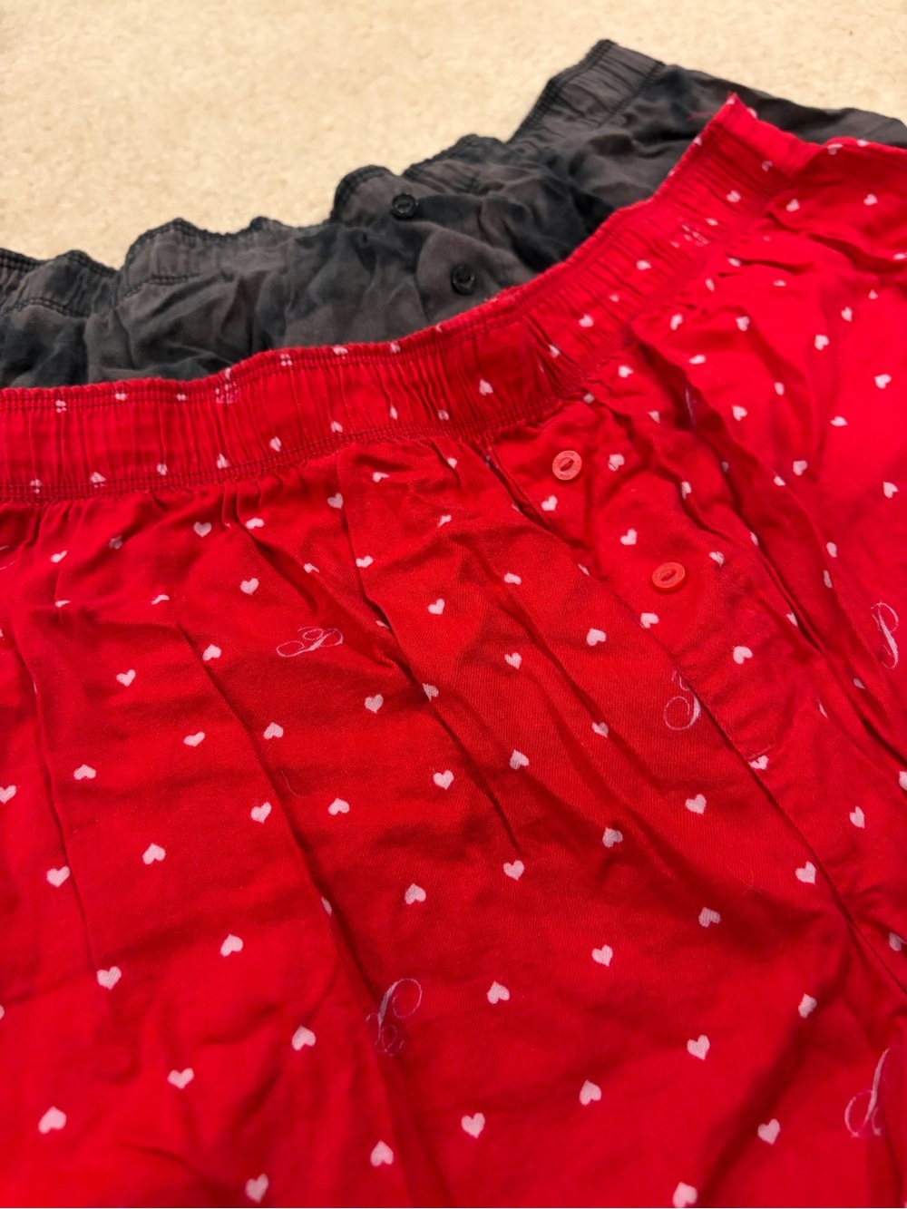 VS Pink Cotton Sleep Shorts Pair